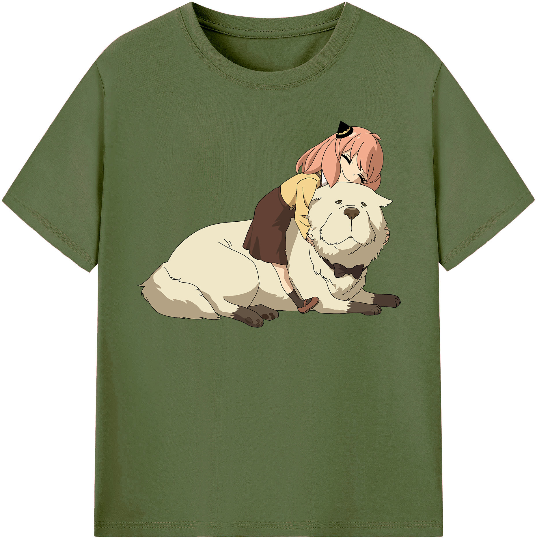 （画像用） SPY×FAMILY间谍家家酒 綿100％半袖Tシャツ（フロントプリント）
